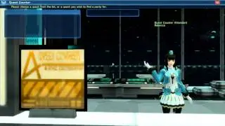 PSO2 Doing Arks Quests and Koffie's Cilent Orders