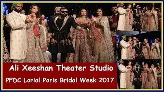 Ali Xeeshan Theater Studio at PFDC Lorial Paris Bridal Week 2017