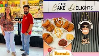 Cafe Cake Delights,Barnala|| best bakery in Barnala ||Foodoholic vibes|| Barnala food vlog ||