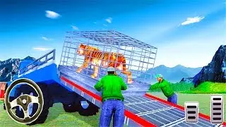 Pet Animal Transport Truck Games：Driving 3d wildlife animal cargo - Android GamePlay