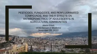 Pesticides, Fungicides and Perfluorinated Compounds -- Effects on Anthropometrics of Adolescents