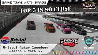 iRacing C-Fixed NASCAR Venom Truck Series Season 6 Race 11 Bristol Motor Speedway