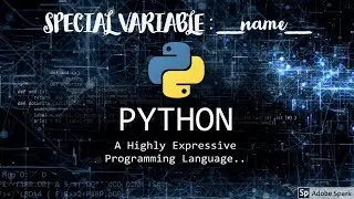 Python: Special Variables 