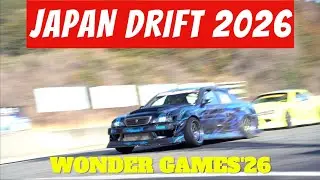 Japan's FIRST Drift event of 2026 🇯🇵 | Wonder Games at Nikko Circuit