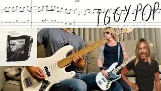 Frenzy - Bass Cover + Original TAB | Iggy Pop & Duff McKagan @IggyPopOfficial