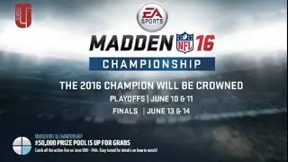 Madden 16 Championship - Everything You Need To Know!