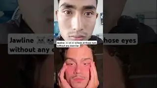 #shorts||jawline 💀☠️☠️☠️☠️tutorial eyes#youtubeshorts #mustwatchnow#viralvideos #ytviralshorts#skinc
