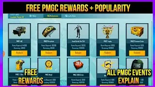 Get Free Pmgc Rewards + Pmgc Premium Crate & Popularity | Pmgc Lucky Draw,Watch Live & More Events |