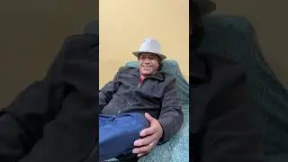 Don Lorenzo Campo compartiendo  un poco de humor