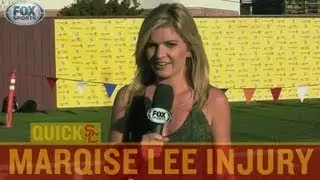 Marqise Lee leaves with injury, Banner on the offensive line, Wittek and Kessler battle