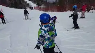 Moose Mountain run at Lutsen, MN