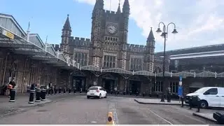 Walking to Bristol temple meads station #england #wales