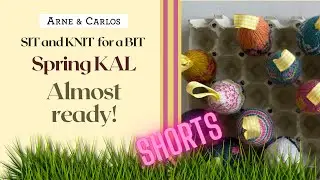 Almost ready for the Spring KAL - we hope you will join us tomorrow! - by ARNE & CARLOS #SHORTS