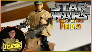 SPEEDER BIKE (with Luke Skywalker in Endor Gear) - POWER OF THE FORCE FRIDAYS!
