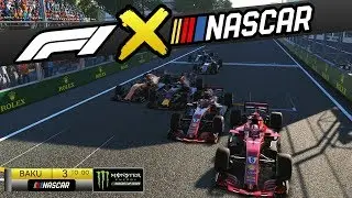 WHAT IF F1 MERGED WITH NASCAR? - F1 2018 Game Experiment