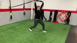 TRX RipTrainer OH  Forward Lunge