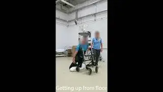 Practicing Getting Up off the Floor with The FLOAT