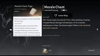 How to unlock Morale Chant Inner Way Buff Skill - Where Winds Meet