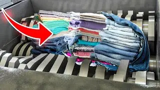 Product Destruction - Shredding Defective Clothing