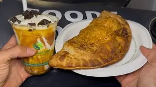 Обзор нового карамельного брауни-сандей и кальцоне Combo от Costco