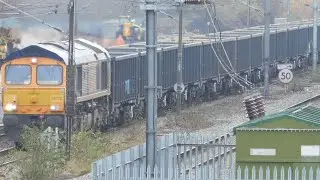 66772 Passes Darlington - 4N80 Doncaster Roberts Rd Shed to Thrislington GBRf