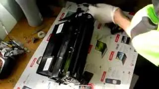 Видеоинструкция: заправка картриджа CN-084k (OKI P6300 / Xerox Phaser 4500)