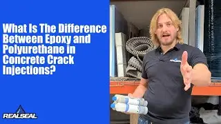 What is the difference in Epoxy and Polyurethane in concrete crack injections?