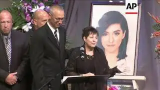 Memorial service in US for 