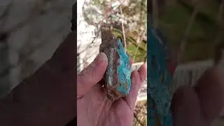 Gorgeous Colors Blue Laterite Cobalt Ore