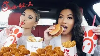 GIRL TALK! RELATIONSHIP STATUS + EXES **Chick-Fil-A Mukbang**