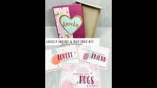 FREE Card Kit| September Club Quitabug 1: Stampin' Up! Lovely Inside & Out Kit