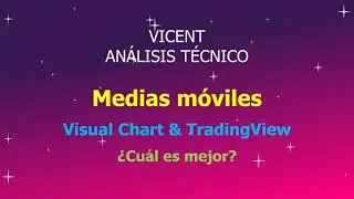 💛Curso de TRADING GRATIS desde cero #21👉Tipos de medias m&oacute;viles💹 VisualChart & TradingView