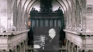 Charles-Marie Widor performs his Toccata at the Cavaillé-Coll organ of Saint-Sulpice