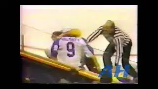 NHL Mar. 2, 1981 Dan Maloney,TOR v Jay Wells,LA Toronto Maple Leafs Los Angeles Kings