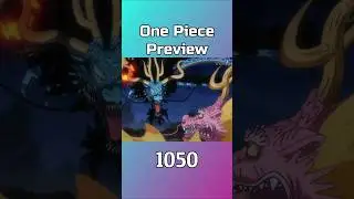 One Piece Capitulo 1050 preview #shorts #onepiece1050