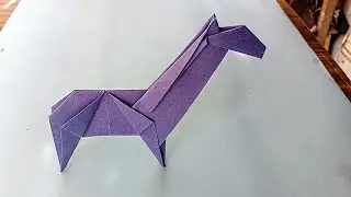 How to Make a Paper Horse | DIY Paper Craft Tutorial | #paperhorst #paperanimals #papercraft