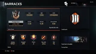 BO3: Level 1000 - Combat Record (Stats, Leaderboard Ranks and Medals)