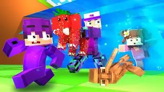 If Escape Tsunami for Brainrots Was in Minecraft