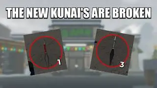*BROKEN* THE NEW KUNAI IS TOO GOOD.... [OHIO ROBLOX]
