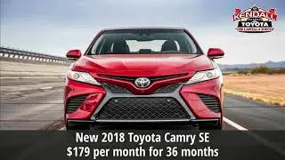 New 2018 Toyota Corolla and Camry at Kendall Toyota