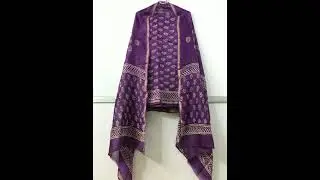 Chanderi Cotton Silk Dress Material