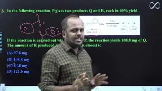KVPY (SX) 2021 | CHEMISTRY | SESSION 3 | Previous Year Question Paper Discussion (2018-19)