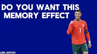 Memory Effect Tutorial!