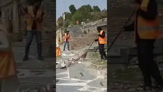 CDA sanitation team carried out cleaning work at Manal #news #cleaning