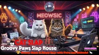 🐱CAT SLAP: Groovy Paws Slap House Vol.4🐾🎶 Meowgic Beats & Pawssion🐱💿🎶🐾Groovy Beats & Heavy Bass 🐱🎶