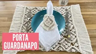 Macram&eacute; Napkin Holder | Step by Step Tutorial