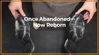CHELSEA BOOT RESCUE! 👢✨ Left in Storage, Now Restored &mdash; Watch Them Shine Again | ASMR Shoe Care