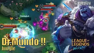 Wild Rift Dr. Mundo Jungle (MVP !!)