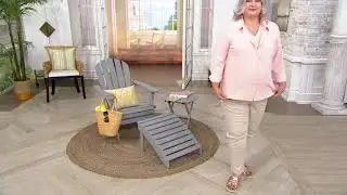 Denim & Co. Long-Sleeve Button-Front Utility Shirt on QVC