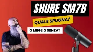 Shure SM7B: Audio Test & Comparison Windscreen - Pop Filter